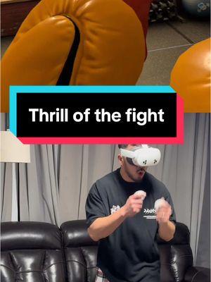 WHOSE NEXT?! 😂😂😂😂 #metaquest #vr #thrillofthefight #gaming #GamingSetup