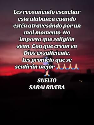 @Idaliasmakeup2🐝🐝👑👑 Gracias a ti conocí esta hermosa alabanza 🤗 #suelto #dios #noinportatureligion #grcaias #paratiiiiiiiiiiiiiiiiiiiiiiiiiiiiiii #fyp #sarairivera #graciasdios 