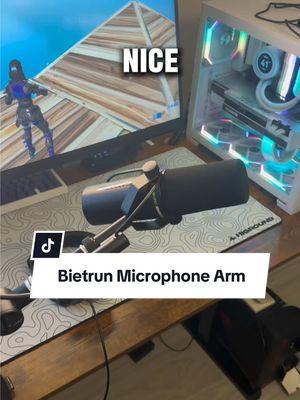 This is the best microphone arm for the SM7db on TikTok! #microphonearm #sm7db #sm7b #microphone #creatorsearchinsights #techtokdeals 