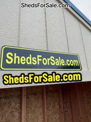 ShedsForSale.com #shedsforsale #shed #thesheddealer #qrsigns 