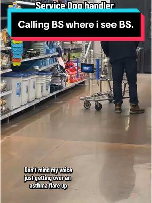 Unpopular opinion but honestly I don’t believe in the term fake spotting. I think it’s stupid to put your service dog at risk on purpose, but if I see a pet in a non pet friendly place, I’m gonna call it out, and I’m going to record it. Unfortunately nothing will change unless people show the harsh reality of the situation, and for us I walked into Walmart today, was almost attacked by pets 3 times & saw just about 10 pets all within 20 minutes. No employees said or did anything. Why should service dog handlers have to be on high alert. Why can’t pet owners just follow rules? Like honestly it’s not that hard to follow a no pets policy. Just keep your pets at home when going to Walmart!  * * #walmart #unpoplaropinion #hottake #servicedogs #servicedog #servicedogcommunity #serviceanimals #serviceanimal #dogs #dog #dogcommunity #education #medicalalertdog #disabled #disability #nj #newjersey #njservicedog #fyp #fy #foryoupage #viral #goviral #explorepage #explore #DogTraining #dogtrainer