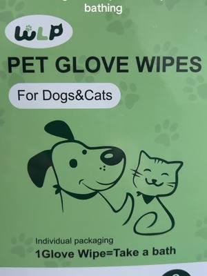 @WLP-love pets keeps pet clean all the time.easy to use.#petgloves #wlp #clean#wipe .