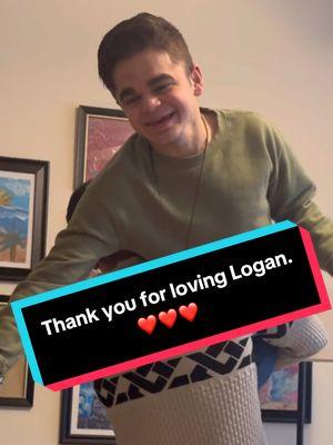 Hopefully this is not goodbye. Thank you. ❤️ #lovelogan #goodbye #thankyou #tiktokban #sayitaintso 