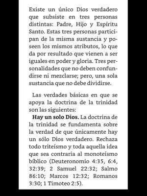 La Trinidad de Dios #Jesusesdios #Cristianos #Evangeliopuro 