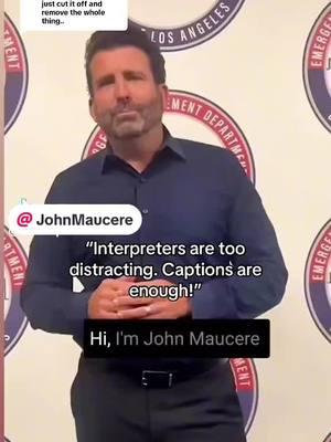 Replying to @RedneckGuy1973  PLEASE watch this to help you understand the need for ASL Interoreters & Not only #captions .  @Charlie Kirk  & @President Donald J Trump please watch John Maycere explain about #Deafinterpreters #interpreter #cdi #aslinterpreter #ASL #signlanguage #Deaf #deafcreator #deaftok #deaftalent #disabled #disabilitytok #survivor #DeafRights #Equality #   #captions #aslperformer #deafrepresentation #inclusion #reelstiktok #fyp #fypシ #deafcommunity #hearingaids #deaflove #learnsignlanguage 