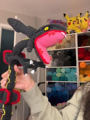 What it’s like saying goodbye to commissions. 💔😔☹️ • #crochetpokemon #amigurumi #pokemontiktok #rayquaza #pokemoncommunity #amigurumipokemon #pokemon #crochetplushie #crochetcommission 