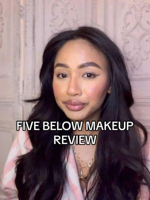 Replying to @Rey🧚‍♀️ YouTube: vianaturley (🖇️ in bio) sorry it took me daysss to edit but here’s a review of the products I got!! #fivebelow #fivebelowmakeup #affordablemakeup 