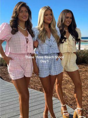 Day 1 of @These Three Beach Shoot! Got settled in and started off the next day with Spring & Coastal Collection💐🌊 Use code GRACYN20 on the app or website! #beachshoot #thesethree #photoshoot #fyp #foryou #thesethreeboutique #santarosabeach #modeling #outfitinspo #outfitideas #celcius @CelsiusOfficial 