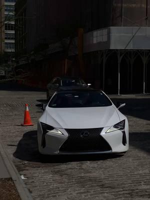 Enjoy sounds from the Naturally Aspirated V8 in the Lexus LC500 driving in NYC #lc500 #v8 #grandtouring #lexus