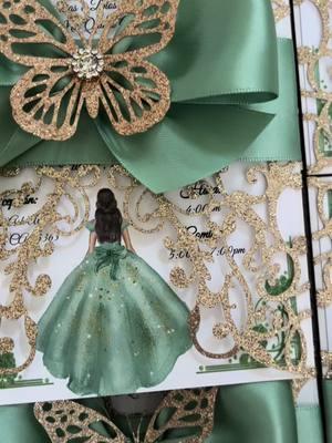 #invitaciones #invitations #quincea #15 #quinceaños #invitacion #xv #xvs #mis16 #sweet16 #sage #invitacion #invitation #quince #fiesta #celebracion #celebration #mariposa #beautiful #quinces #16 #quinceaños  #15anos 