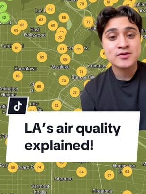 Deciphering the air quality after SoCal wildfires. Your guide to navigating L.A.’s smoky skies and how to stay profected. 🌴 #socal #losangeles #california #wildfires #mysecretla 