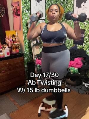 #onlinegym #athomeworkout #workout #workoutroutine #TikTokShop #tiktokshopfinds #abtwisting #waisttwisting #fy #fyp #dumbell #dumbbellworkout 