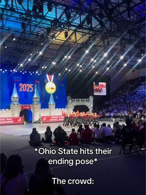 Field house is SAT for Ohio State Jazz‼️🔥 #ohiostatedanceteam #udanationals #dancenationals #OSUDT #ohiostatejazz #uda #danceteam 