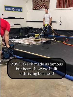 Did you know Scott’s fame from TikTok (aka RUGTOK) helped us land not one, but TWO interviews on Fox News? ✨ Viral videos brought people to us, but what keeps them coming back is simple: Exceptional RUG service Building trust And staying consistent across ALL platforms 📲 Want to work with us or learn how to do the same? Follow along because BIG things are coming soon (hint: it involves teaching YOU how to grow your business organically!). 📞 Text us for rug inquiries or cleaning quotes: (602) 350-4083 #rugcleaning #smallbusinessowner #socialmediamarketing #rugtok #dreamclients #intuitivebusinessguide #groworganically #referralbusiness #rugwash #ruglife