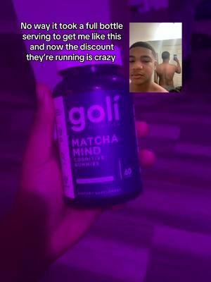 I’m bigboy now #goli #matcha #cognizin #focus 