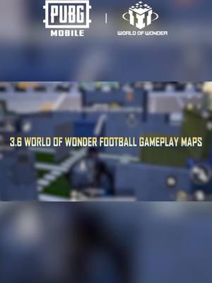 Are you ready for some football in World of Wonder? 🏈 In Stadium Football, your job is to capture the football and score a touchdown to claim victory for your team. Try it out today, and leave it all out on the gridiron! 🗺️ MAP ID: 10846622 #PUBGMOBILE #PUBGM360 #PUBGMCREATIVE #PUBGMWOW #PUBGMWOW360