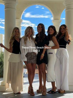 Day 2 of @These Three Beach Shoot! So much fun shooting Capsule & Resort Collections✨🤍 @Haley Sluss #beachshoot #thesethree #photoshoot #fyp #foryou #thesethreeboutique #santarosabeach #modeling #outfitinspo #outfitideas #capsulewardrobe #resortoutfits 