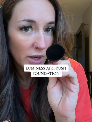 Love how this applies! I will definitely continue to purchase this foundation!   @LUMINESS well done! ✨ #luminess #luminessairbrushspray #airbrushfoundation #foundation #facemakeup #MakeupRoutine #grwm 