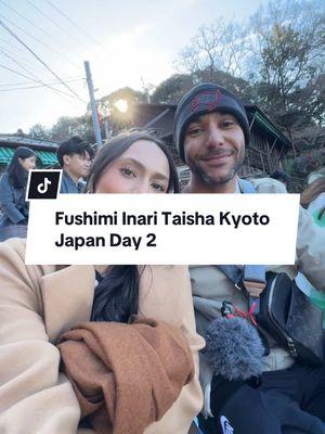 Kyoto Day 2 🇯🇵 We spent the day at Fushimi Inari Taisha, walking through the famous torii gates and even did omikuji since it’s the New Year! The views of Kyoto made it so worth it!  📍 Highlights: 	•	Thousand Torii Gates 🏮 	•	Drawing our omikuji fortunes  	•	Hiking 233 meters to the summit 🗻 	•	Stopping for Kyoto views and peaceful shrines and souvenirs 🌸 #KyotoJapan #FushimiInari #Omikuji #FamilyTravel #JapanWithKids #HikingKyoto #TravelVlog #JapanBucketList