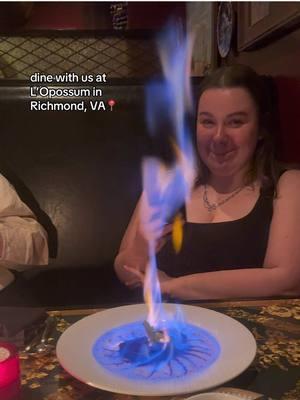 Tartare, Caviar, and Flambé, Oh My 🤭 at L'OPOSSUM in Richmond, Virginia 📍@becksmix #RVA #richmond #richmondva #virginia #lopossum #finedining #eatwithus #caviar #tartare #flambe #girlsnight 