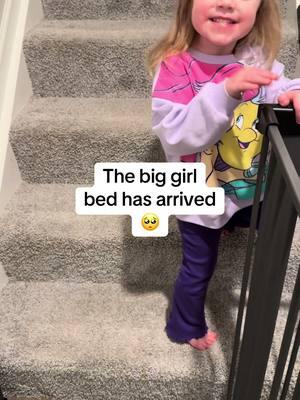 This was a LOT of work but I couldn’t wait to see her reaction! #laineymae #toddlersoftiktok #biggirl #growingup #momtok #fyp #tbc #tobecontinued 