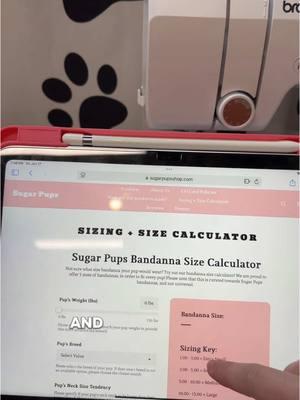 BIG NEWS! 📣 We are adjusting our bandanna sizing to make them more accurate! 🎉 After hearing and collecting some customer feedback, I have concluded that the sizing of my bandannas are off. Some are too large for the tile, and some too small. 😟 After some extensive research, trying to come up with the perfect measurements, I think I have perfected it! 👏 In addition, I have created and added a Size Calculator to my website! This will allow all customers to get the perfect sized bandanna every time! 😊 This new sizing is currently only applicable to our Valentines bandanna that is launching Saturday (tomorrow), but it will be utilized for all upcoming bandannas! 😄 Let me know what you guys think about this change! 🤔 #SmallBusiness #dog #bandanna #dogbandanna #bandannasizing #bandannasize #sizerange #update #dogbusiness 