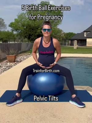 🔵A moving pelvis during #pregnancy is a moving pelvis at #birth! Get up on those balls and move your hips!! Create the space for your #baby to come through your pelvis! 🔵Ball work is important for your #birthing game day!! It’s a place where you can multitask too! Moving them hips why you watch TV, talk on the phone, play on your phone, entertain your other littles, brush your teeth, listen to music/podcast, or watch my training videos😉 🔵#birthball exercises can be done any week of pregnancy. Do each #pregnancyexercise for 1 minute each several times a day. Don’t forget to switch directions on the hip circles, infinity and figure 8s. 👊🏻Motivating you to keep moving throughout pregnancy! Some days you aren’t going to want to! In labor, you aren’t going to want to at some point either! Do it anyway even if it’s only 5 minutes!! #mindset is HUGE factor when it comes #childbirth . Train with me! Virtual and in person #naturalbirth workshops👉🏼trainforbirth.com #fyp #fitpregnancy #pregnanttiktok #MomsofTikTok 