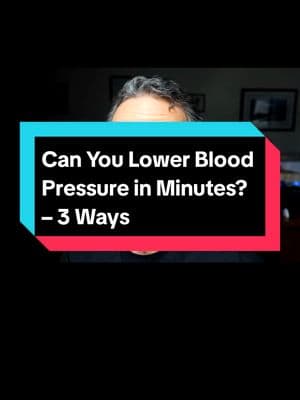 Can You Lower Blood Pressure in Minutes? – 3 Ways #BloodPressure #HealthTips #HeartHealth #BloodPressureControl #NaturalRemedies #HealthyLiving #Wellness #LowerBloodPressure #QuickTips #HealthyHeart 