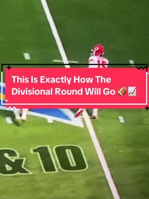 This Is Exactly How The Divisional Round Will Go, do you guys agree? #NFLPlayoffs #nflplayoffpredictions #lions #bills #fyp 