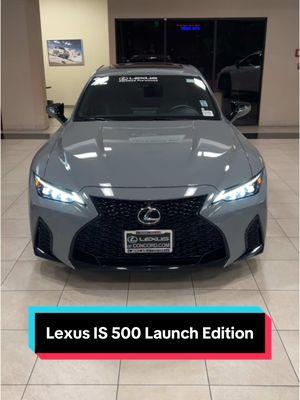 Just Sold! 🔥😍 L/Certified Lexus IS 500 Launch Edition No. 413 / 500 #lexususa #lexusofconcord #lexusis500 