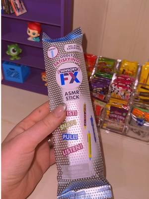 ASMR stick. #fyp #toys #unboxing #surprisetoys #mysterytoys #collectables #minitoys #collections #fidgetpen #asmr #sensoryfx 