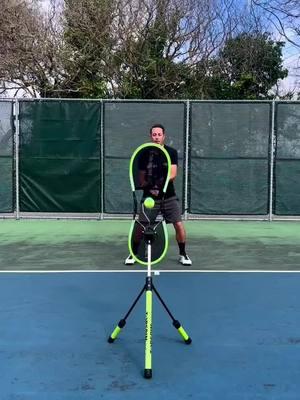 Nice drill from @topspinpro affiliate @garyjordao 🎾🎾 - - #topspinpro #tennis #tennistraining #tennistips #tennisdrills 