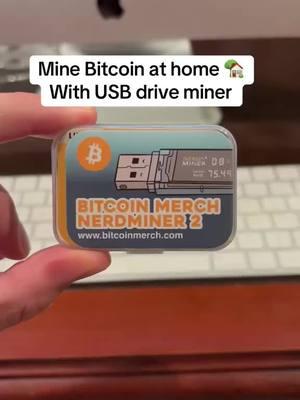 Mine Bitcoin at home with USB driver #bitcoin #btc #bitcoinmining #crypto #cryptomining #cryptominer #minebitcoin #usb #usbminer #cryptocurrency #bitcoinmine #bitcoinminingpool