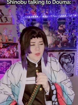 Jjk audio on a demon slayer post??  #shinobu #shinobukocho #shinobukochocosplay #kimetsunoyaiba #demonslayer #juraisacutiepie 