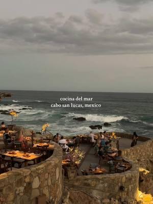 the dreamiest restaurant I’ve ever been to 🐚 #cabo #cabosanlucas #mexico #Summer #summerinspo #travel #travelinspo #mustdo #ocean #restaurant #RestaurantReview #beach 