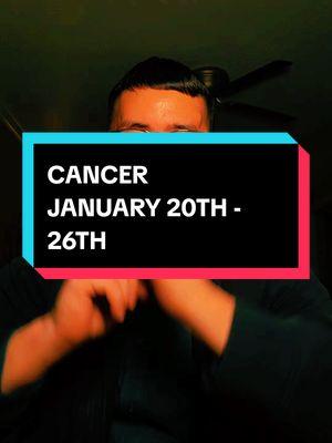 CANCER ♋️ January 20th - 26th Tarot Reading  #cancer #cancerzodiac #cancertarot #cancertarotreading #cancersun #cancermoon #cancerrising #cancerhoroscope #cancers #cancerweeklytarot #cancer♋️ #cancergirl #cancergang #cancerenergy #cancerreading 