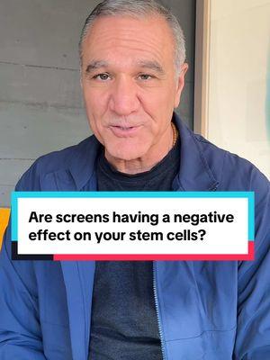 Are screens having a negative effect on your stem cells? #stemcells #stemcelltherapy #screentime #screens 