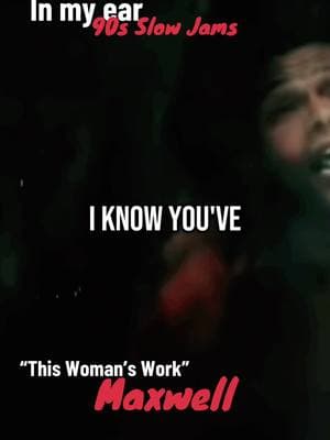 …I should be crying but I just can’t let it show…🎧❤️.                                      #maxwell #thiswomanswork #90sthrowback #90smusic #90srnb #throwback #throwbacksongs #musica #goodmusic #slowjams #viralvideo #blowup #blowthisupforme #oldschool #80sbaby #explore #millennialsoftiktok #fypシ゚viral #fypシ 