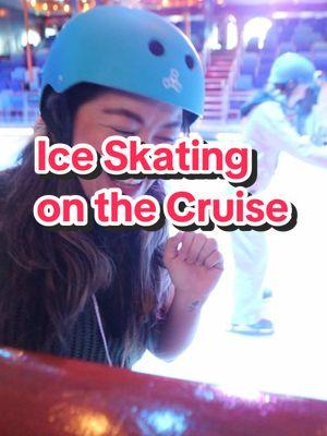 We love ice skating ⛸️ on the cruise 🚢 #independenceoftheseas #theroyalcruisefamily #royalcaribbeaninternationalcruise #royalcaribbeancruise #royalsuite 