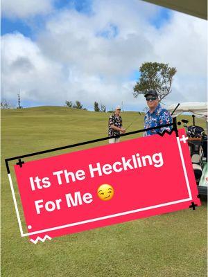 We did some heckling and did not get paid 😔 #golf #hecklers #golfing #golftiktok