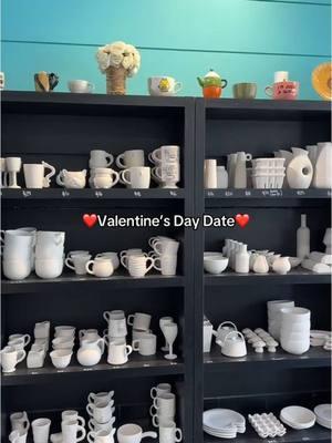 Valentine’s Day Date idea!❤️ The Pottery Shop at Town Square🎨 @thepotteryshoplv @Town Square Las Vegas  #thepotteryshop #potteryshop #painting #ValentinesDay #valentinesdaydateideas #dateideas #relationshipgoals #couplegoals #couplestiktok #lasvegas #townsquare #townsquarelasvegas 