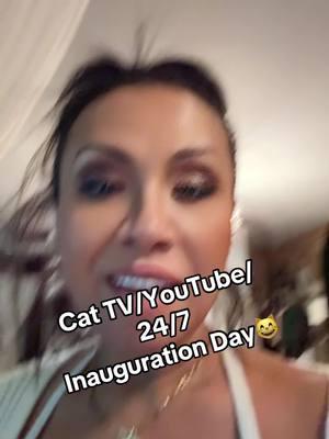 #fyp #cattv #mainecoon ##inauguration #yep #youtube #naw #notwatching 😸🤭