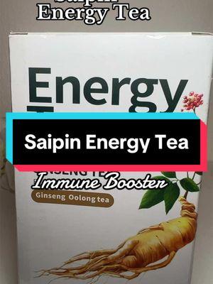 Saipin natural flower tea energy booster flavor ginseng oolong tea it’s a great immune booster it taste pretty good #saipin #energytea #energy #immunebooster #ginsengtea #oolongtea #tea #hotcoldtea #tealover #immuneboost #energytea #fyp #loveit #betteryou #tiktoksale #tiktokflashsale #tiktokmademebuyit #tiktokfypシ #tiktokviral #tiktokfyp #@Saipintea 