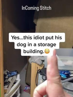 Dog was safely rescued by storage facility owner #dogs #funnytok #fyp credit @avfga 