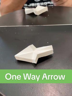 heck this out! 🏹 It’s a one-way arrow—no matter how you turn it, it always points left. But here’s the wild part: in a mirror, it points to the right! 🤯 Even when flipped, the illusion stays the same. How crazy is that?! What’s your theory behind this? Let us know in the comments! 👇 #ImpossibleScience #OpticalIllusion #MirrorTrick #MindBlown #STEMFun