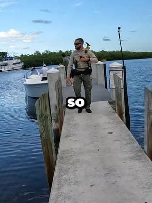 Game warden checks on the fishermen #fishermen #gamewarden #fishing 