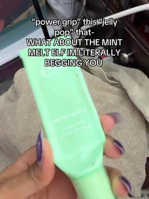 if this is my last chance at being heard so BE IT. @e.l.f. Cosmetics this thing literally has been my ride or die since it came out pls I will milk it until the end of time😔🙏🏽 #elf #elfmakeup #elfcosmetics #makeup #beauty #elfmintprimer #fyp #primer #powergripprimer #jellypop 