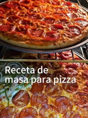 Respuesta a @mary_g21 Reseta de masa para pizza, recipe for pizza #masadepizza #recetadepizza #pizza #pizzadepepperoni #pepperonipizza #Recipe 