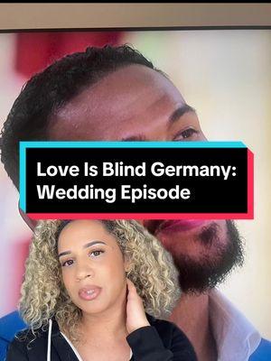 The Love Is Blind Germany finale episode aired today.  Did you watch!? 👀  Also who is this man!? Lol #loveisblindgermany #loveisblindnetflix #loveisblind #loveisblindtea #loveisblindtok #goodbyetiktok 