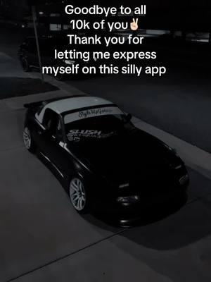 Love yall🖤 this app has been a great time #tiktokban #massfollowings #miata #miatadrift 